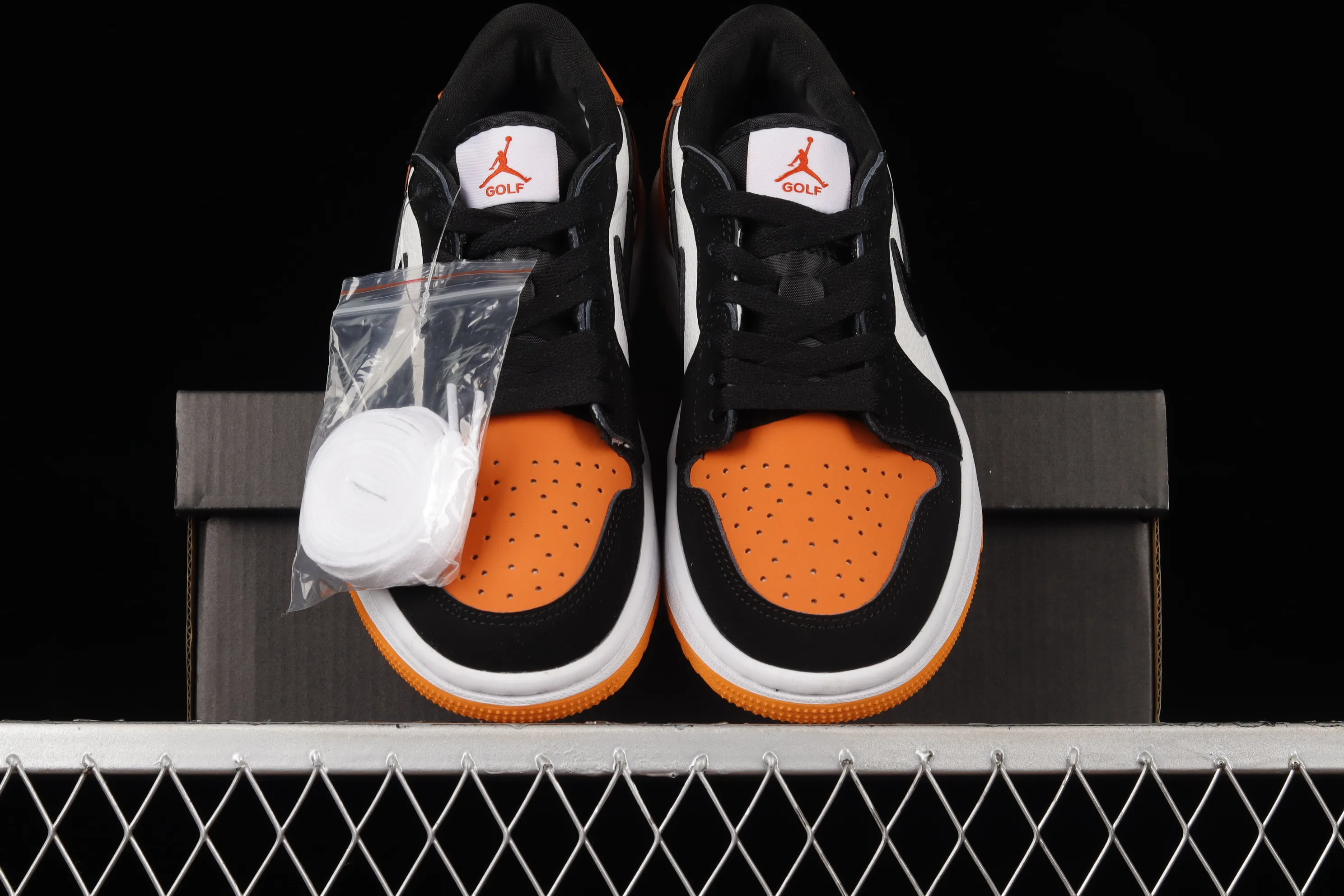All categories Air Jordan Jordan series basketball shoes Air Jordan 1 Low Air Jordan 1 Low Golf "Shattered Backboard" AJ1 Joe 1 smashed backboard low-top basketball shoes DD9315-800